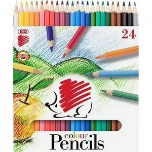 Színes ceruza 24 ICO Süni készlet Írható ceruza test ÚJ TERMÉK