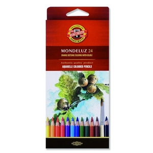 Színes ceruza 24 Koh-I-Noor 3718/24 Mondeluz Akvarell iskolaszer- tanszer