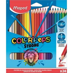 Színes ceruza 24 Maped Color'Peps Strong háromszögletű 24színű Írószerek MAPED 862724