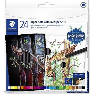 Színes ceruza 24 Staedtler Design Journey Super Soft 24színű Írószerek STAEDTLER 149C C24