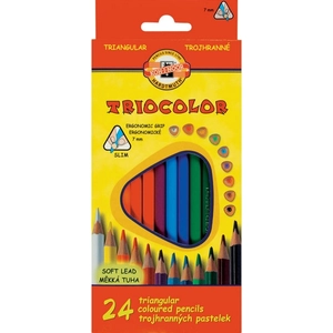 Színes ceruza 24 Triocolor Koh-I-Noor 3134 iskolaszer- tanszer