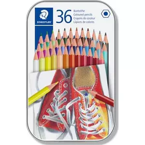 Színes ceruza 36 Staedtler fémdobozos hatszögletű 36színű Írószerek STAEDTLER 175 M36