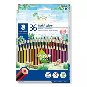 Színes ceruza 36 Staedtler hatszögletű, Noris Colour 185 