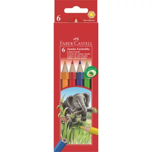 Faber-Castell színes ceruza 6db Jumbo 110 906 111 206
