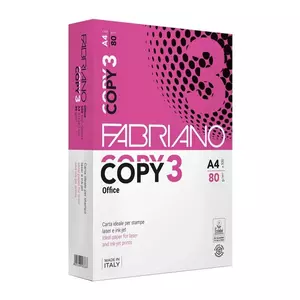 Fénymásolópapír A4 Fabriano Copy 3 80g, 500ív/csomag