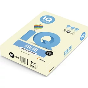 Színes másolópapír IQ pasztell vanilia A4/80gr.  IQ BE66 500ív/csom