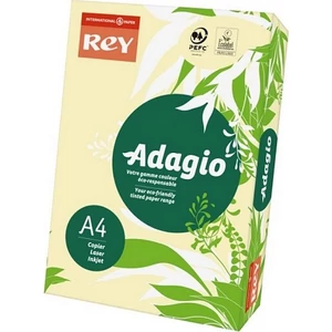 Színes másolópapír Rey Adagio A4, 80gr pasztell Világossárga/CANARY LIPAD48PS
