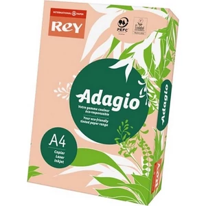 Színes másolópapír Rey Adagio A4, 80gr élénk intenzív Barack/PEACH LIPAD48IB