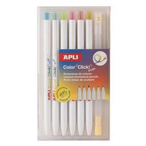 Színes töltőceruza készlet többszínű írásvonal APLI "Color Click Mix