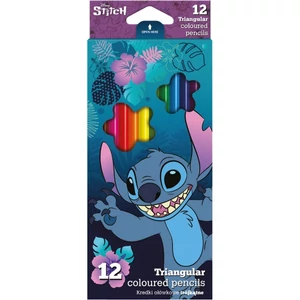 színes ceruza Stitch háromszög 12szín Colorino