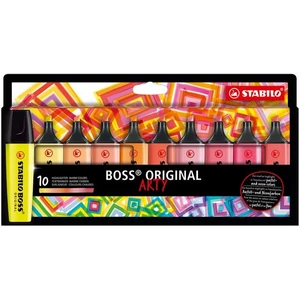 Szövegkiemelő 10 Stabilo 2-5mm, BOSS original Arty, meleg szín TST7010120