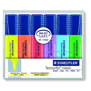 Szövegkiemelő Staedtler Textsurfer Classic 1-5mm 6színű készlet Írószerek STAEDTLER 364 WP6