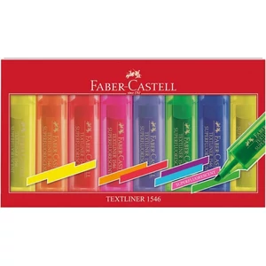 Faber-Castell szövegkiemelő 8db Textliner 1546 superfluor Highlighter 154662