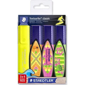 Szövegkiemelő készlet 1-5 mm STAEDTLER "Textsurfer® Classic 364" 3+1 szín