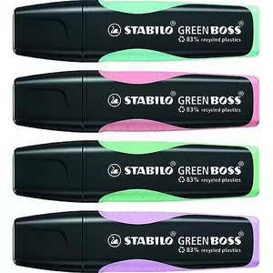 Szövegkiemelő készlet Stabilo Green Boss Pastel 2-5 mm Írószerek STABILO