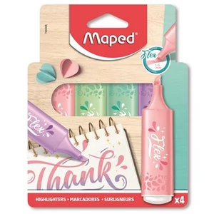 Szövegkiemelő Maped 1-5mm, Fluo Peps Flex Pastel, Pasztell IMA740308