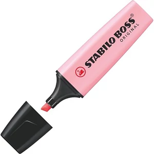 Szövegkiemelő Stabilo BOSS original pasztell 2-5mm rózsa Írószerek STABILO 70/129