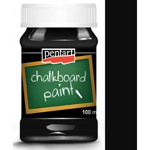 Táblafesték 100ml fekete metál - Pentart