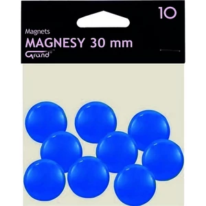 Táblamágnes Grand 30mm kék, 10db/csomag - 130-1696 JJ411310A-30