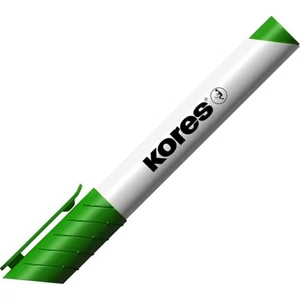 Tábla- flipchart marker Kores K-Marker 1-3mm kerek hegyű zöld Írószerek KORES 20835