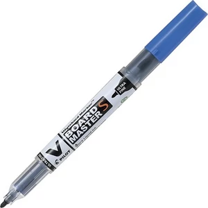 Táblamarker patronos Pilot V-Board Maste S/0,8mm kerek hegyű kék Írószerek PILOT WBMA-VS-UF-L-BG