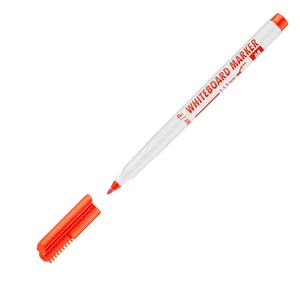 Táblamarker Whiteboard M piros táblafilc, flipchartmarker irodaszer