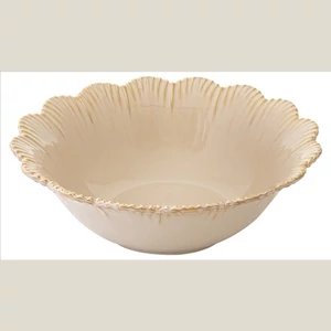 Tál porcelán 24cm, Fleuri terracotta Porcelántál