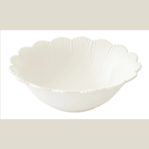 Tál porcelán 24cm, Fleuri white Porcelántál