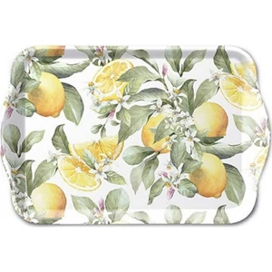 Tálca Ambiante kicsi Limoni műanyag kistálca 13x21cm