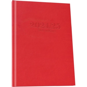 Tanári zsebkönyv 2024/25 145x205mm, 160 oldal, piros színű Realsystem 2024 kollekció! 5311-10