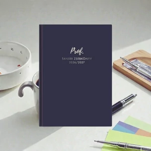Tanári zsebkönyv 2026/27 A/5 Heti P100 Kék TopTimer naptár kollekció 27P100 T-402