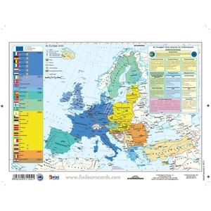 Tanulói munkalap Stiefel A/4 / Európa domborzata - Az Európai Uni Iskolaszerek Stiefel 247417