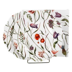 Tányér desszertes kerámia 19cm Virág-Meadow 2db-os szett,