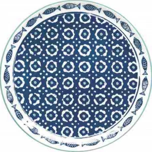 Tányér desszertes kerámia 4db-os,19cm Chalet dobozban