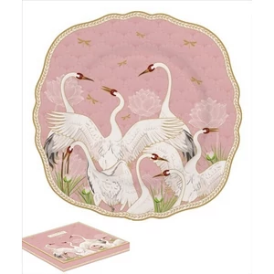 Tányér desszertes kerámia 20cm Dancing Herons dobozban