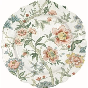 Tányér desszertes kerámia 20cm, Zen Garden White