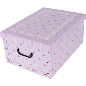Tárolódoboz Maxi 51x37x24cm Miss Space, Provence lila
