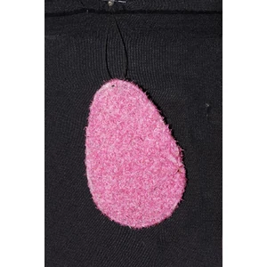 Tavaszi rost Dekor tojás pink 10cm