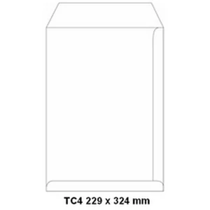 Boríték 1 TC/4 öntapadós C Victoria fehér 229x324mm IBI08