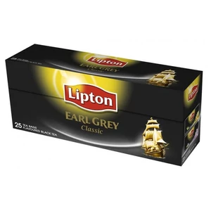 Tea Lipton Earl Grey 25x2g Classic fekete tea KHK301