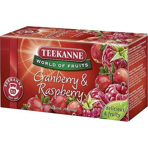 Tea TEEKANNE gyümölcstea Piros bogyók áfonya-málna 20X2,5g KHK324