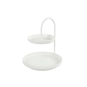 Kínálótálca 2 emeletes Etagere rd Perks S white SDDST53
