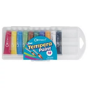 Tempera 10-es Connect 10x12ml, PVC dobozban GT: 000016651 iskolaszezonos termék MINŐSÉGI