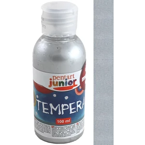 Tempera 100ml Pentart junior ezüst