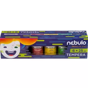 Tempera 25ml Nebulo 6 színű