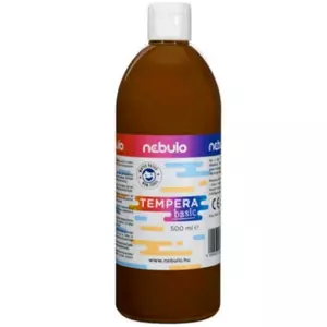 Tempera 500ml Nebulo barna 