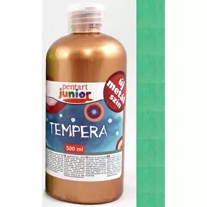 Tempera 500ml Pentart junior zöld metál szín
