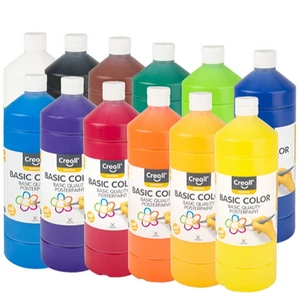 Tempera készlet 12x500ml vegyes magas fedőképesség, jó tapadás