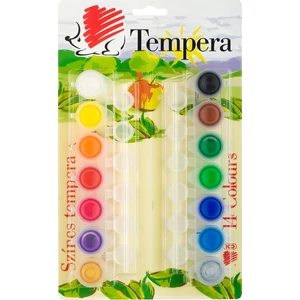 Tempera tégelyes ICO Süni 14x5ml iskolaszer- tanszer