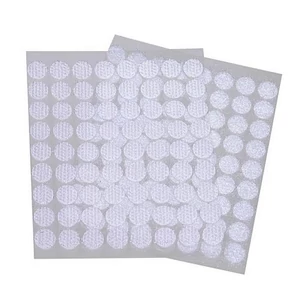 Tépőzár öntapadós kerek 1cm-es 72pár/csomag 